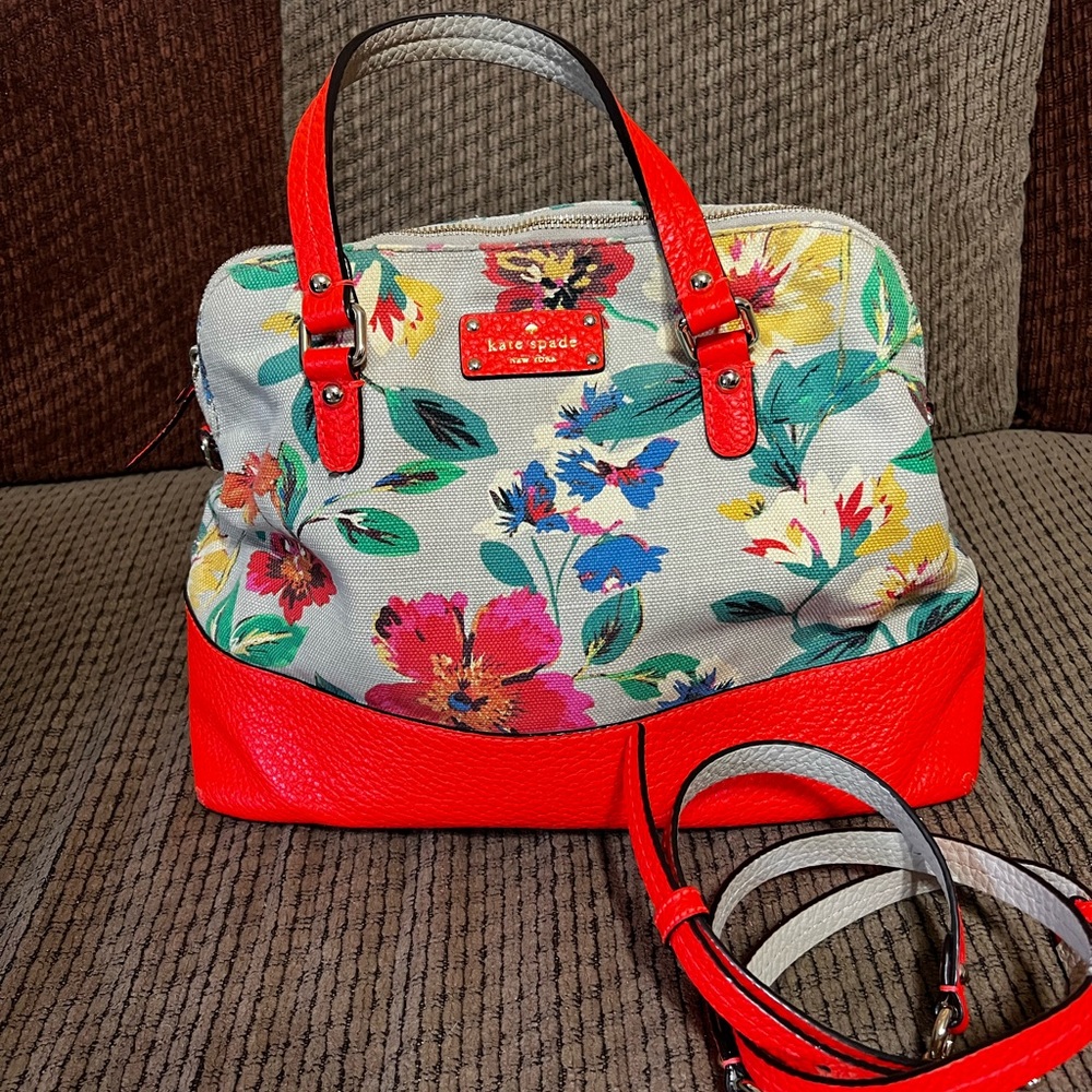 Floral Kate Spade bag